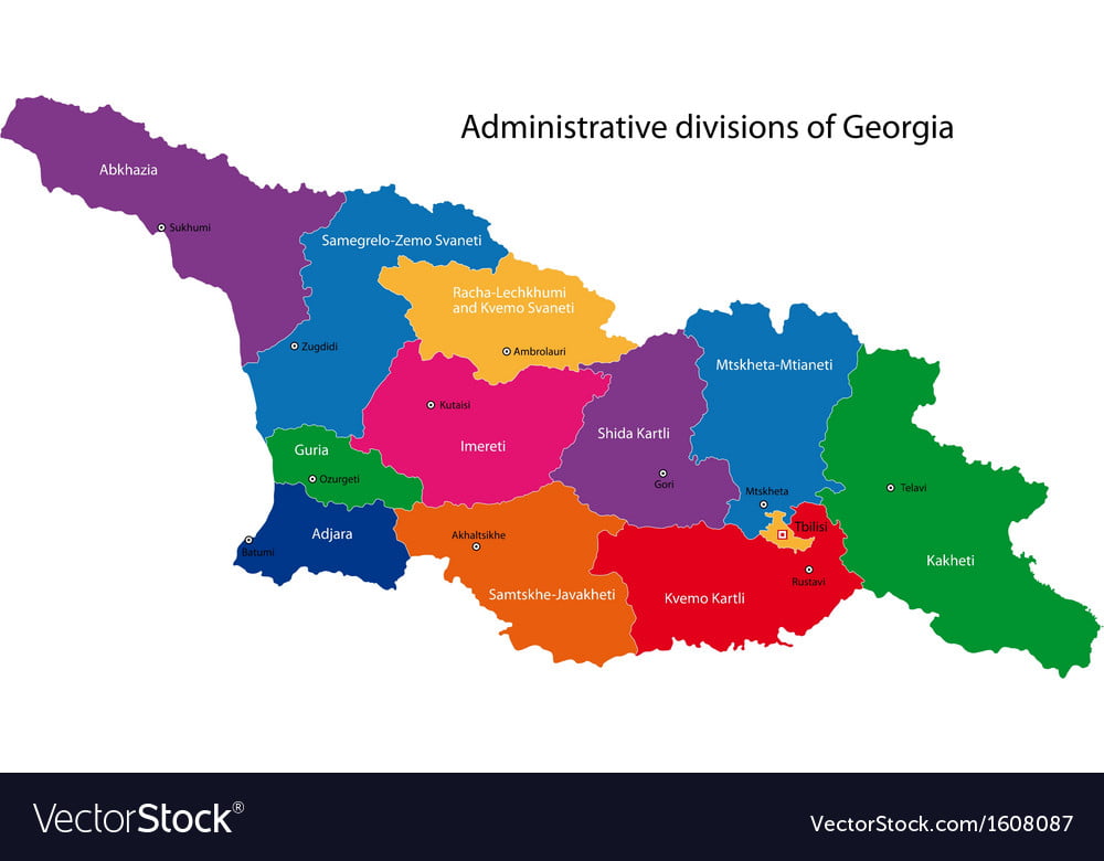 استان‌های گرجستان